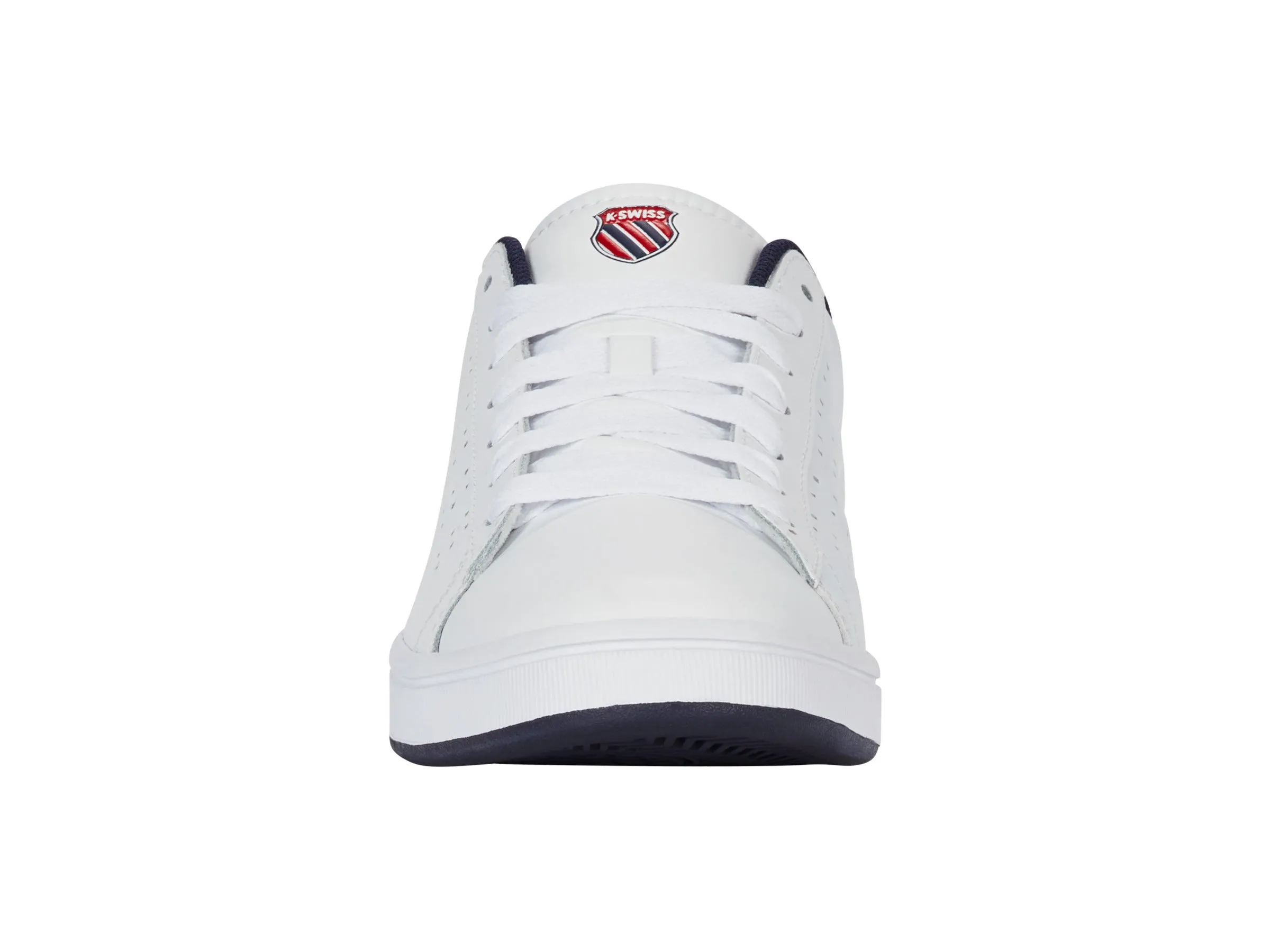 04411-130-M | COURT BASE II | WHITE/NAVY/RED