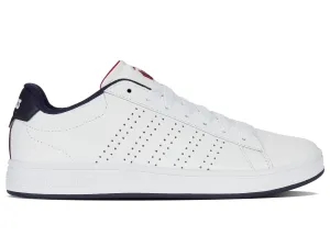 04411-130-M | COURT BASE II | WHITE/NAVY/RED