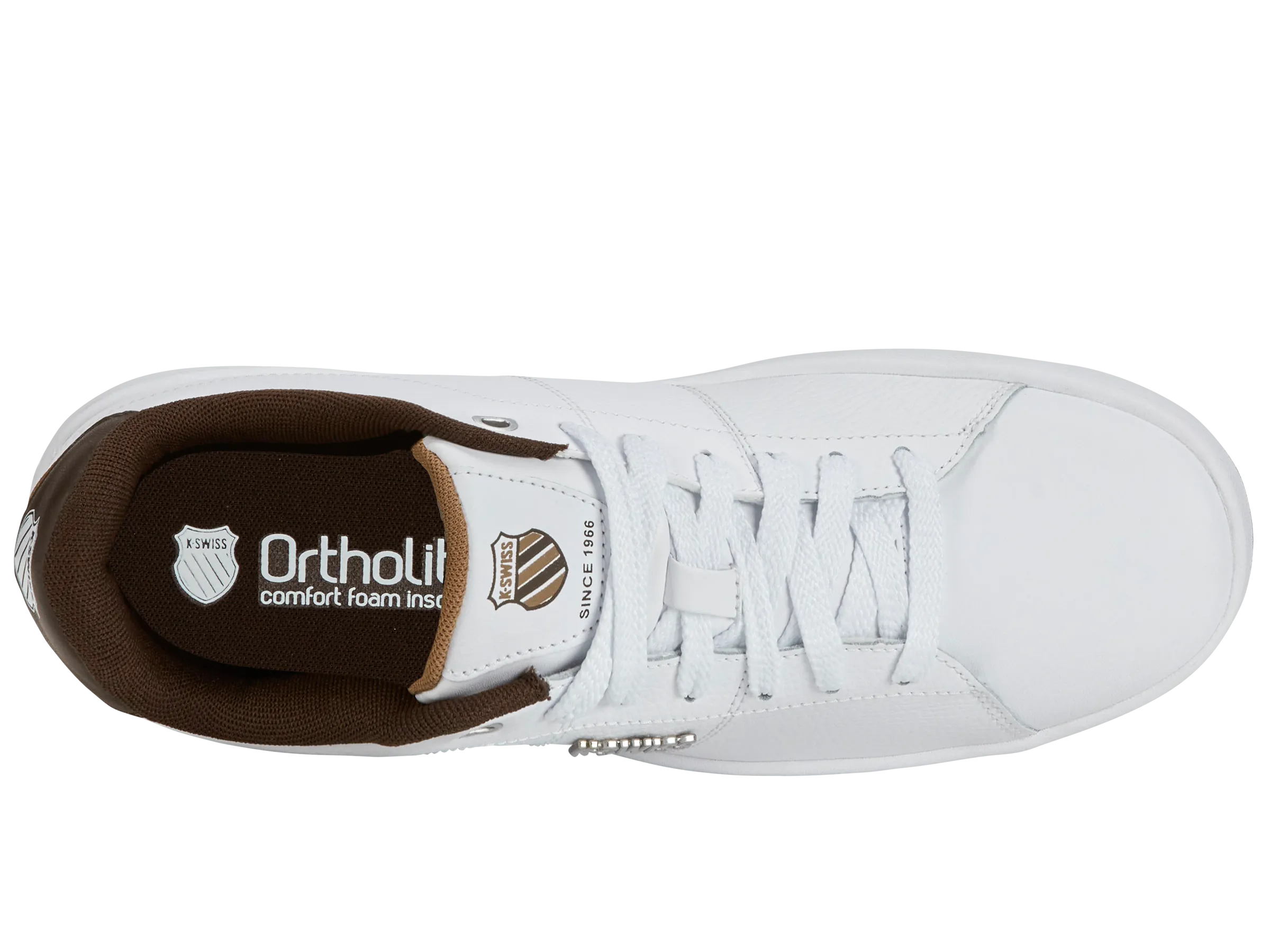 08899-919-M | COURT CAMEO II | WHITE/TOASTED COCONUT/CHOCOLATE BROWN