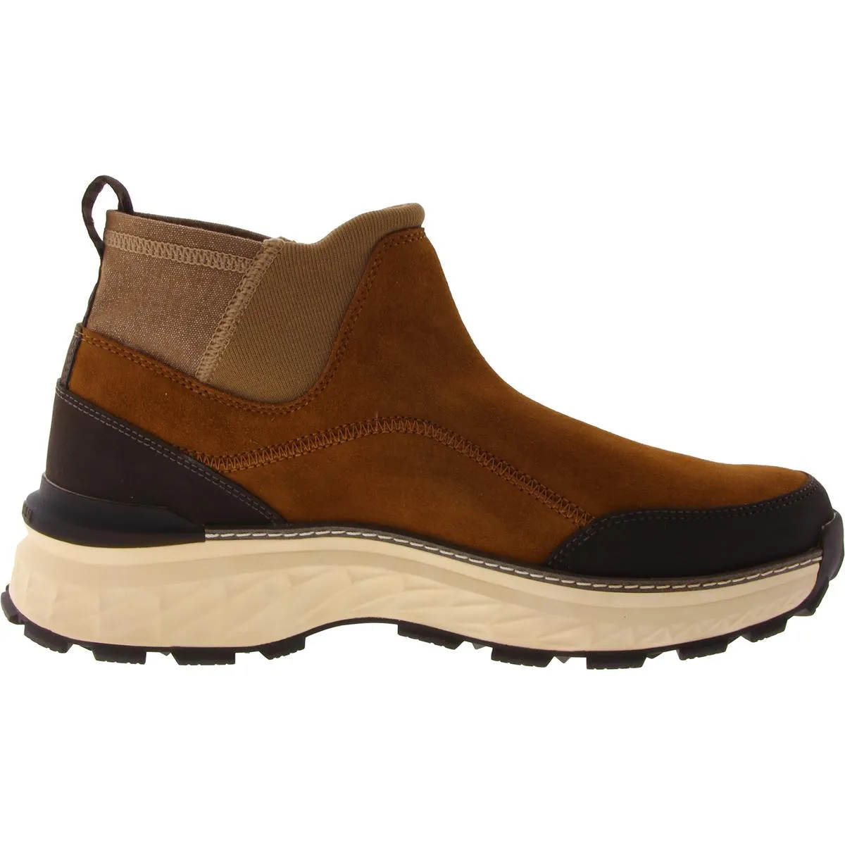 5ZG EXPLORE  Mens Faux Suede Round toe Chelsea Boots