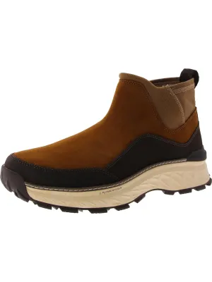 5ZG EXPLORE  Mens Faux Suede Round toe Chelsea Boots