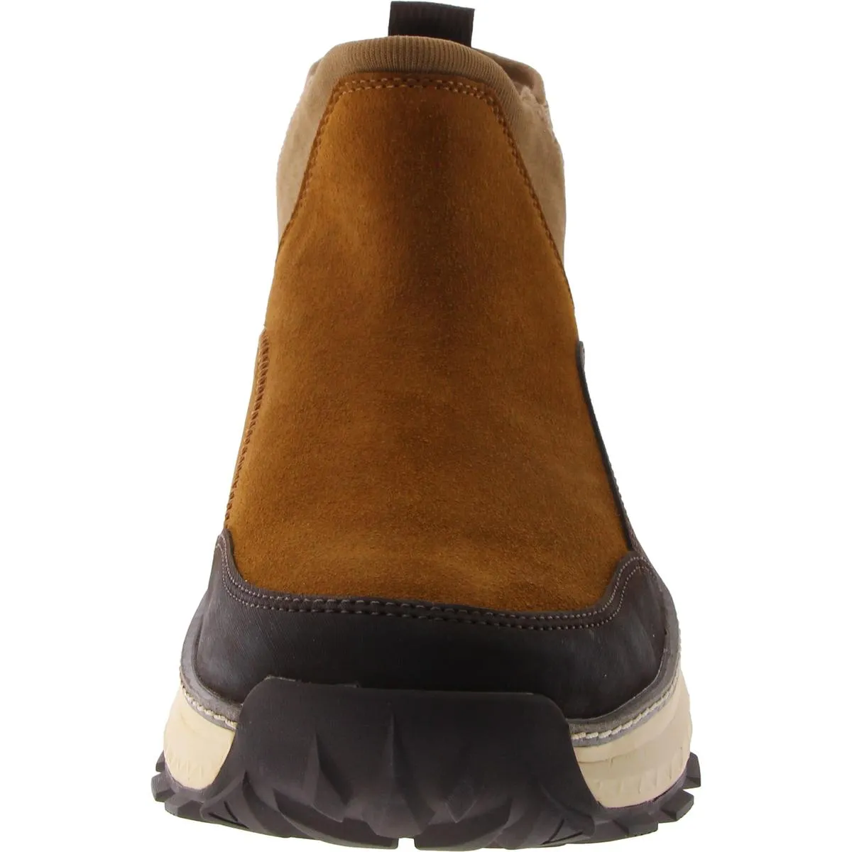 5ZG EXPLORE  Mens Faux Suede Round toe Chelsea Boots