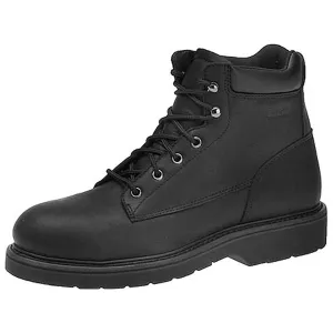6" Brawny Mens Leather Lace-Up Work Boots