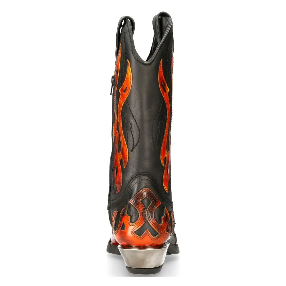 7921-S2 West Cowboy Leather Boots