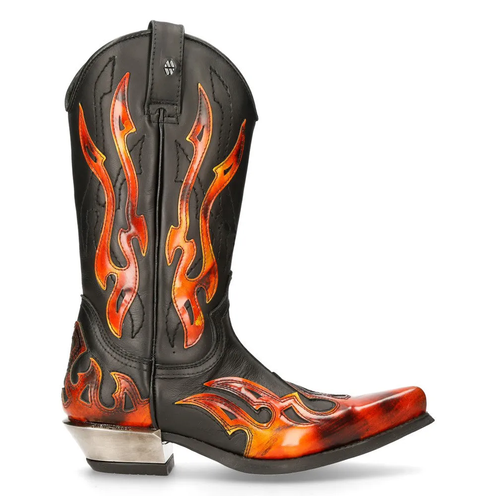 7921-S2 West Cowboy Leather Boots