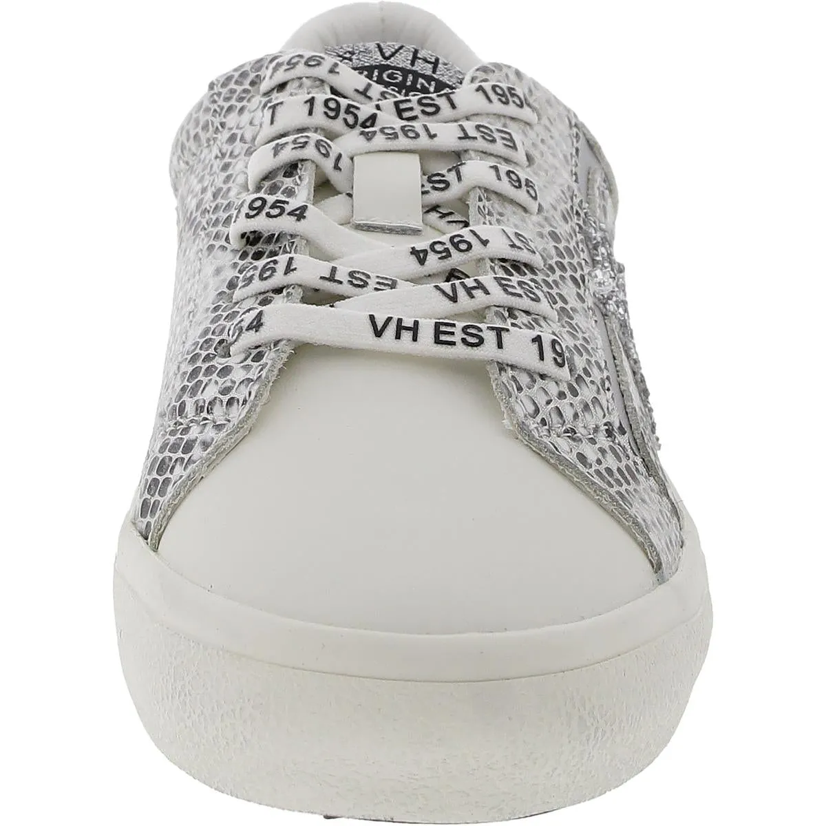 Action 3 Womens Glitter Leather Casual And Fashion Sneakers