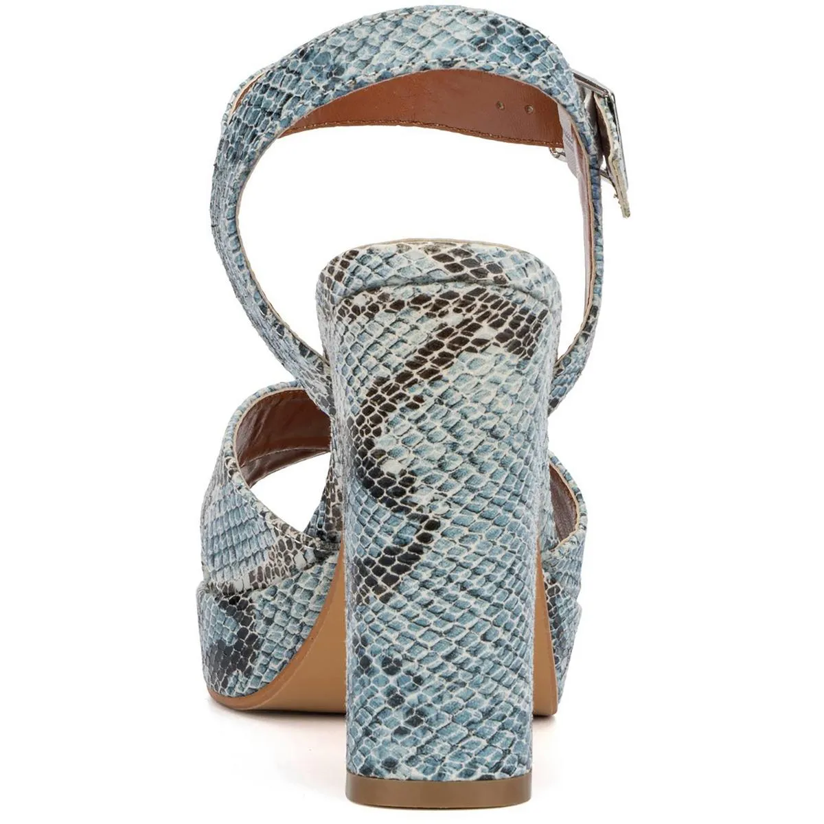 Adalia Womens Faux Suede Ankle Strap Platform Sandals