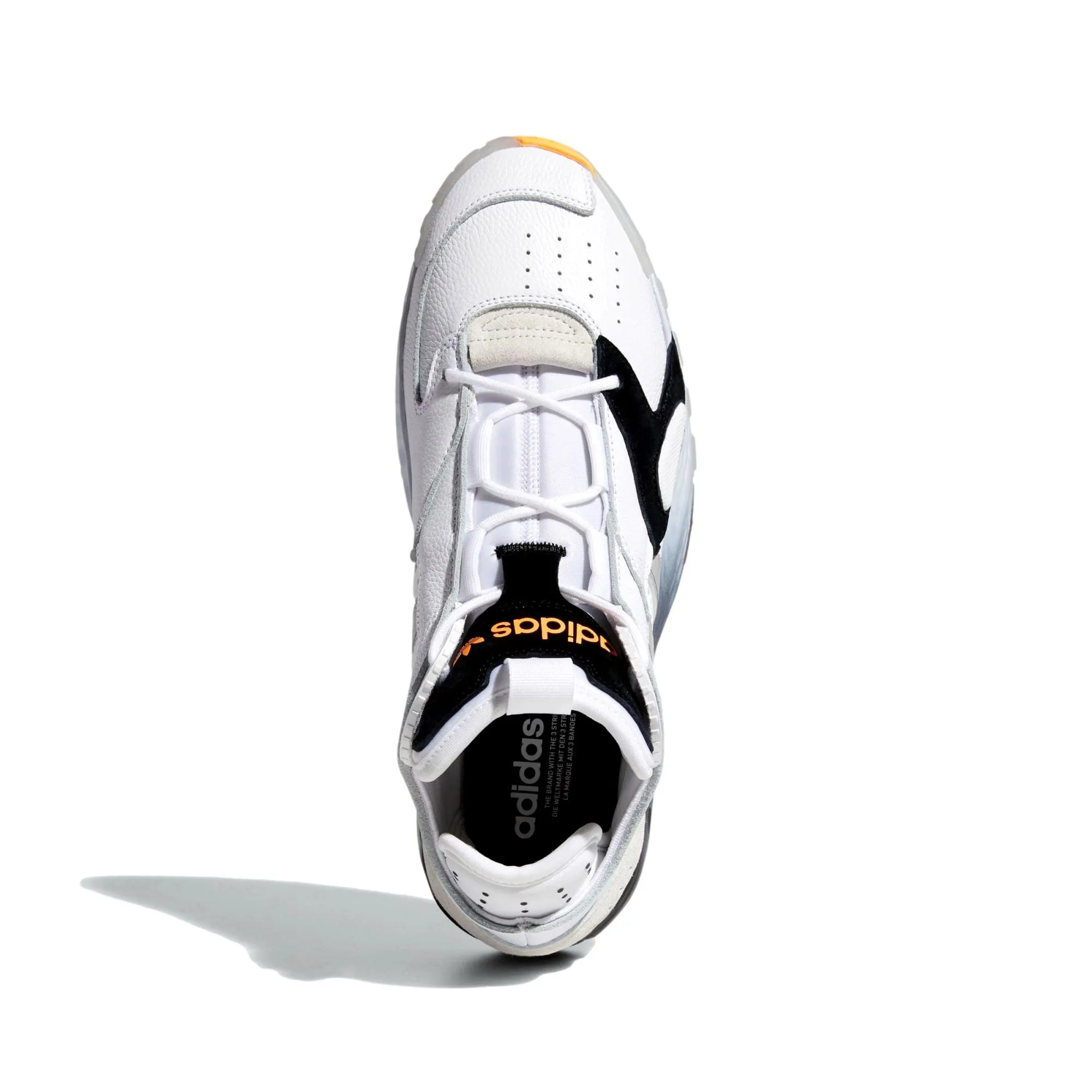 Adidas Streetball Footwear White/Core Black-Flash Orange  EE4960 Men's