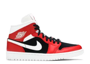 Air Jordan 1 Mid 'Gym Red Black' WMNS