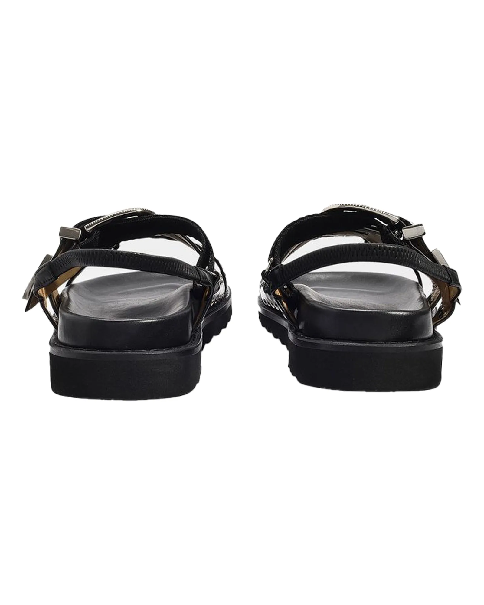 Aj1018 Flat Shoes - Toga Pulla - Black - Leather