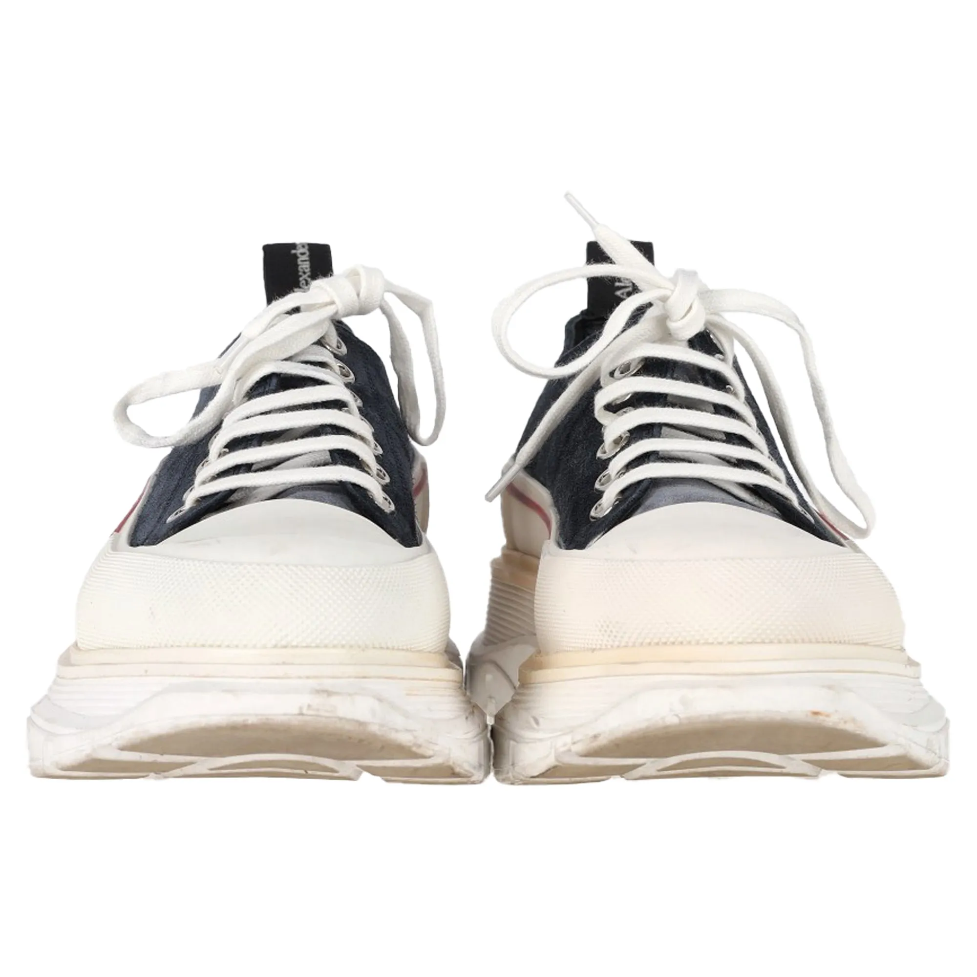 Alexander Mcqueen Tread Slick Sneakers in Black Suede