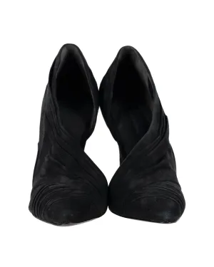 Alexander Wang Marcelia Runway Pumps in Black Suede