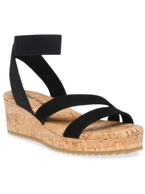 Alyson Womens Wedge Sandals