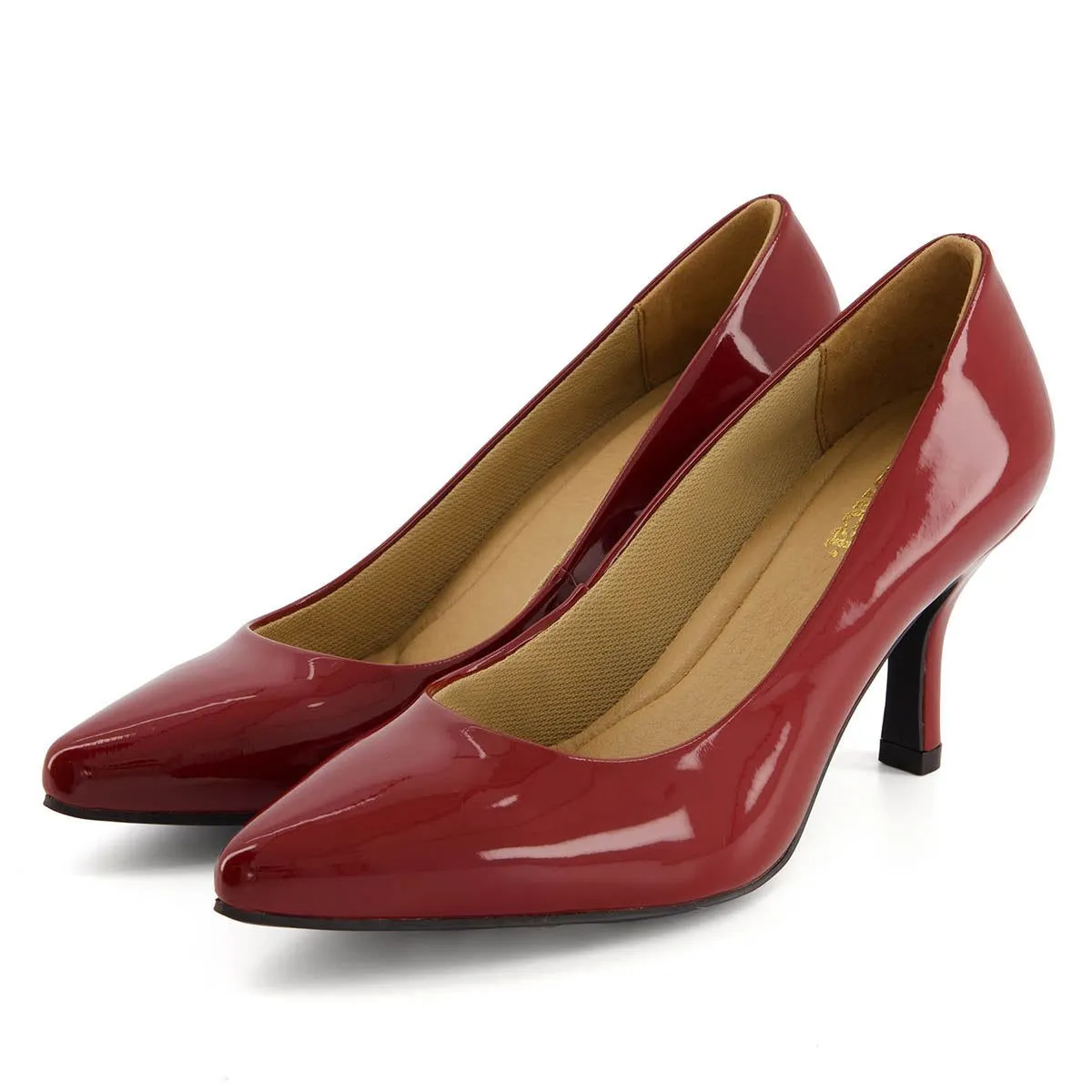 Andrea Comfort Plus Medium Heel Stilettos