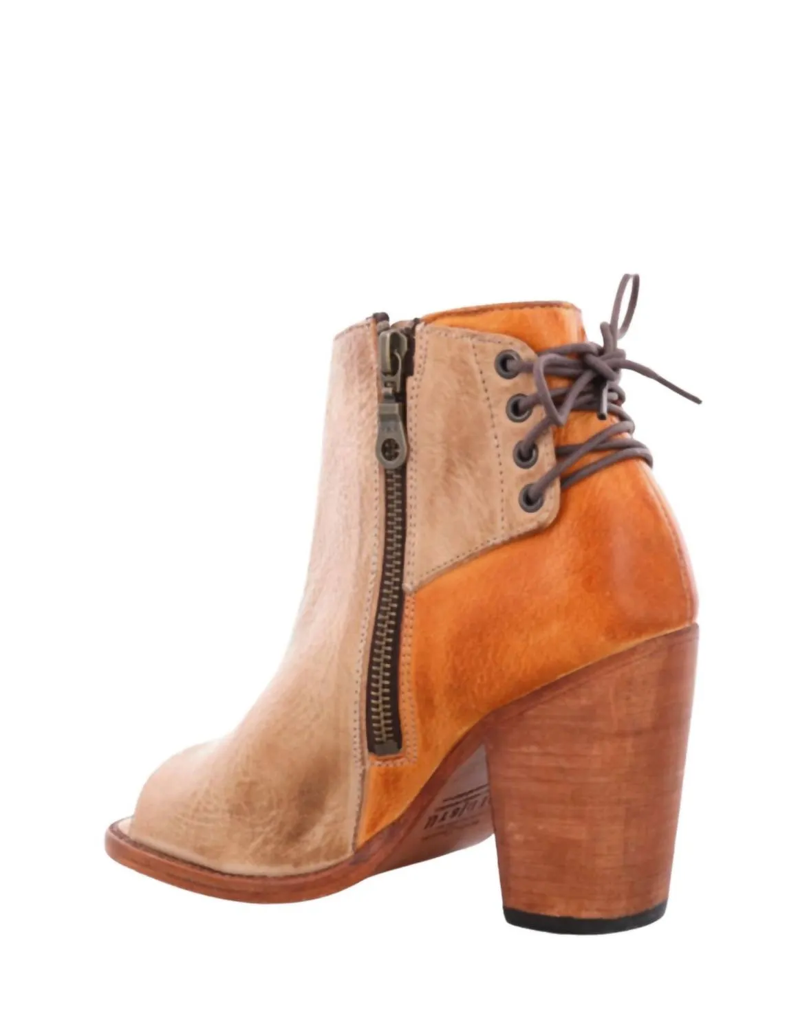 Angelique Heel In Oats/pecan Rustic
