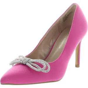 ANNA Womens Jeweled Manmade Pumps