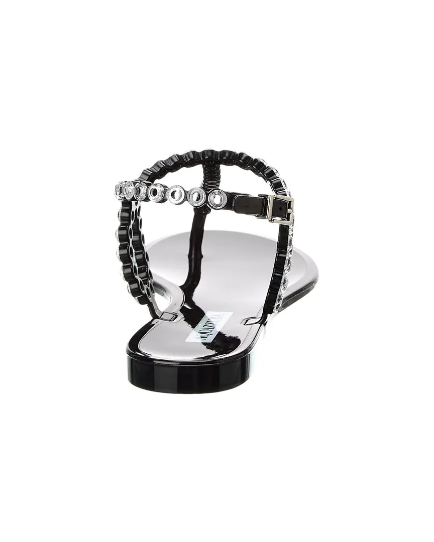 Aquazzura Almost Bare Crystal Jelly Sandal