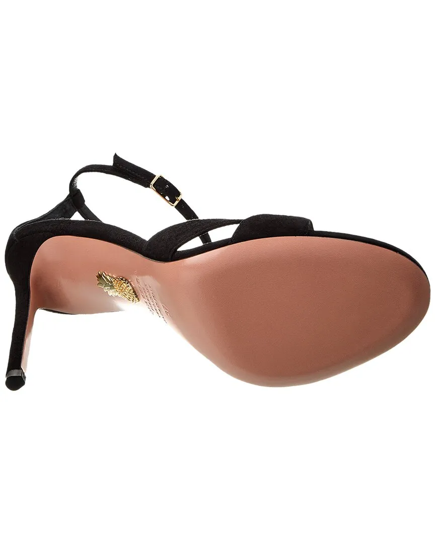 Aquazzura Divine 105 Suede Sandal