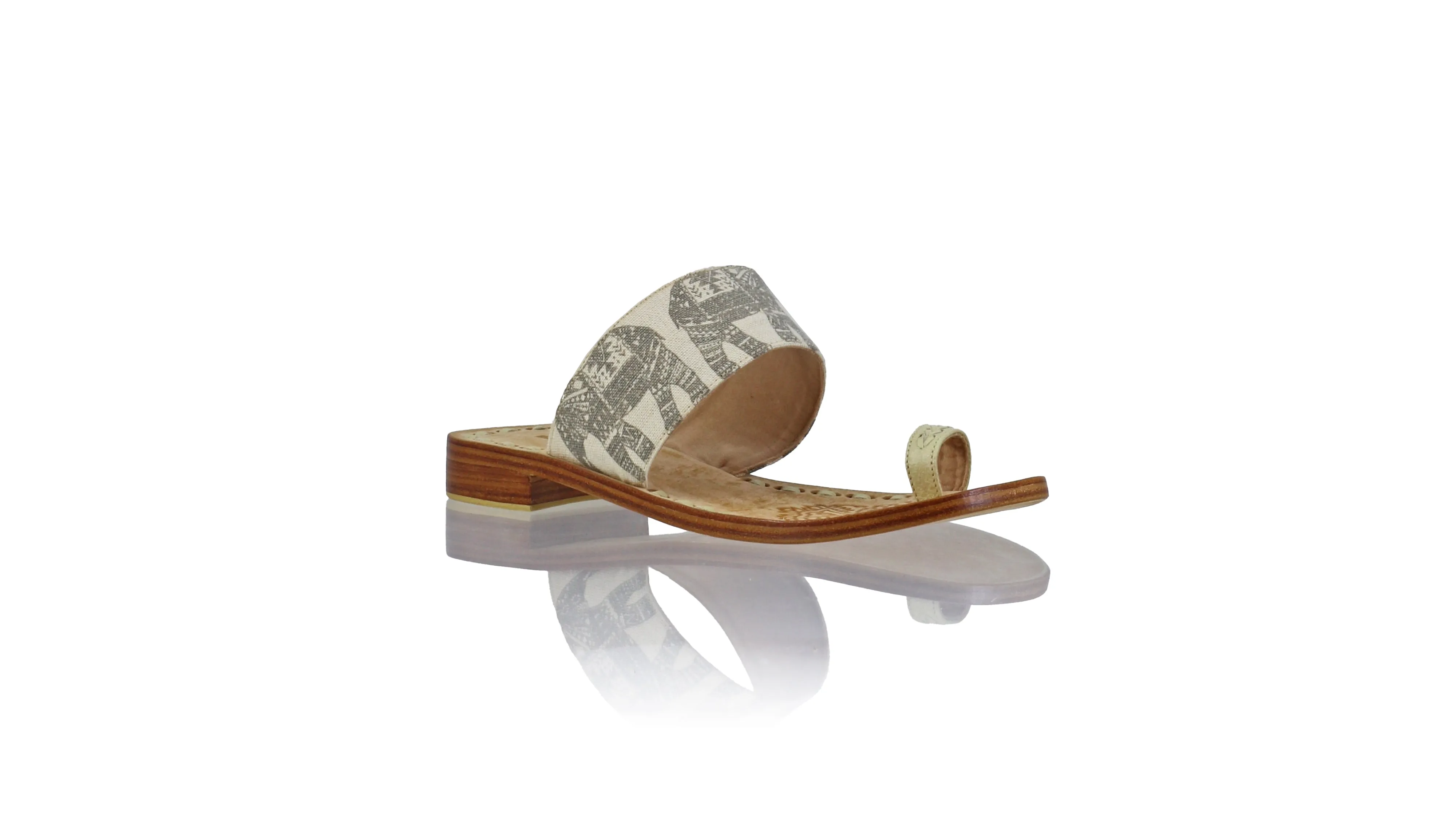 Arini 20mm Flat - Ivory & Cream ElephantCanvas