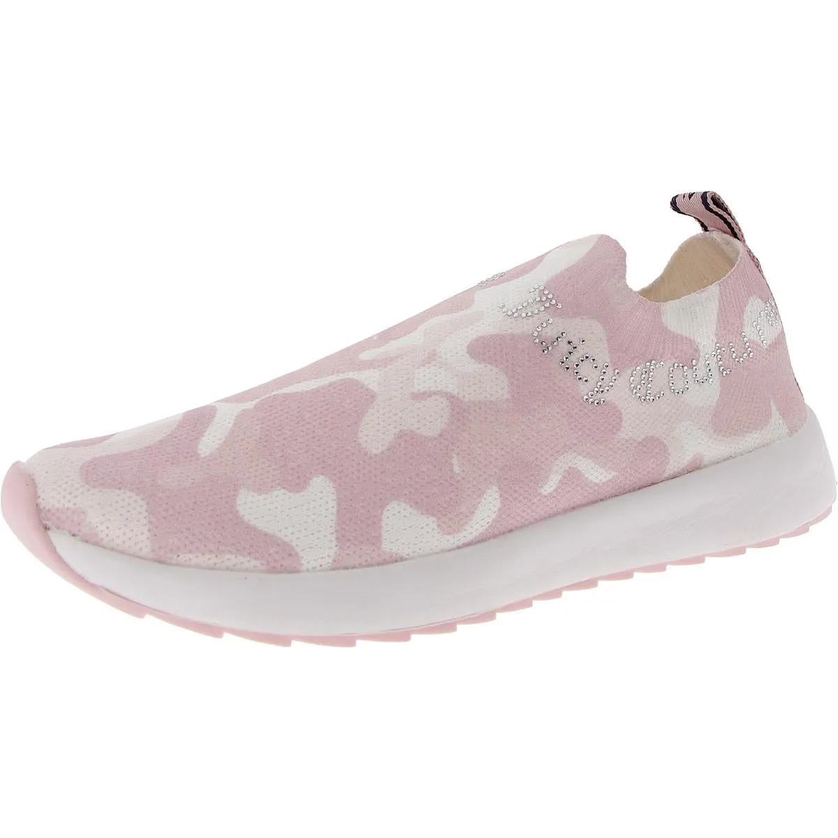 Avarie Womens Knit Slip On Casual And Fashion Sneakers