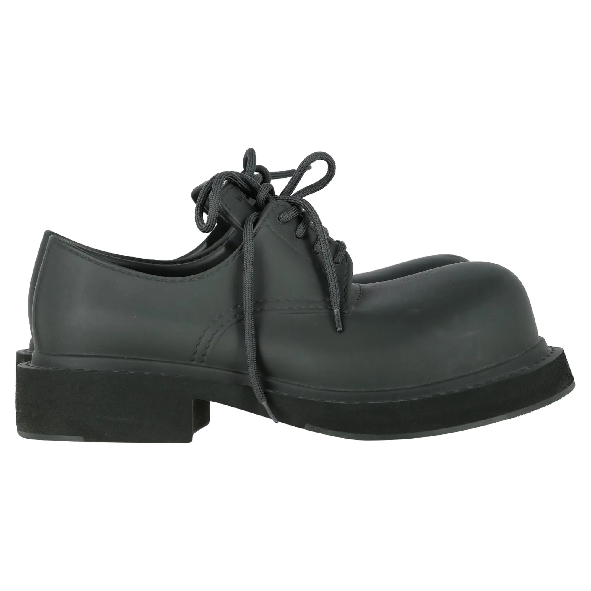 Balenciaga Derby Steroid in Black Rubber