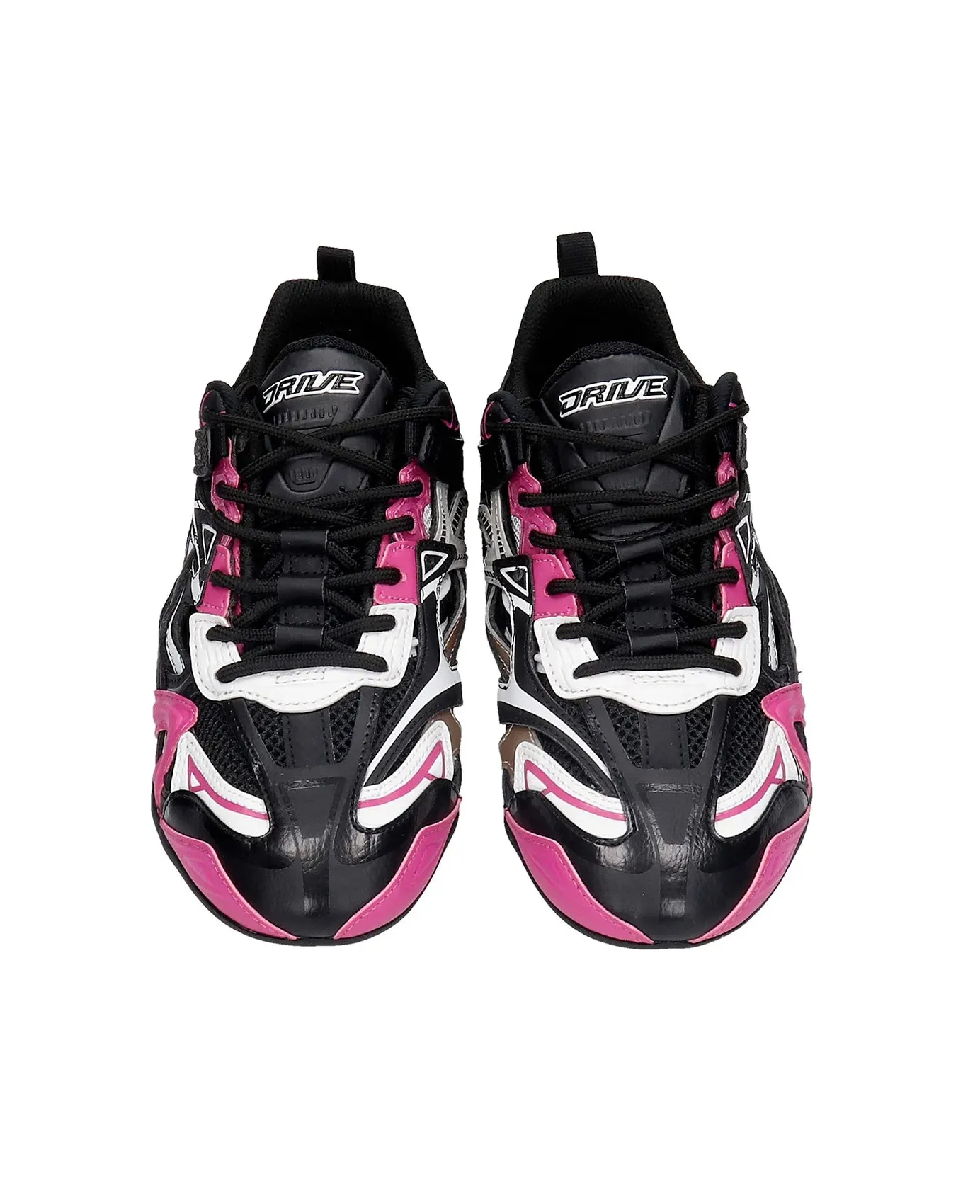 Balenciaga Drive Sneakers 'pink, Black, And White'