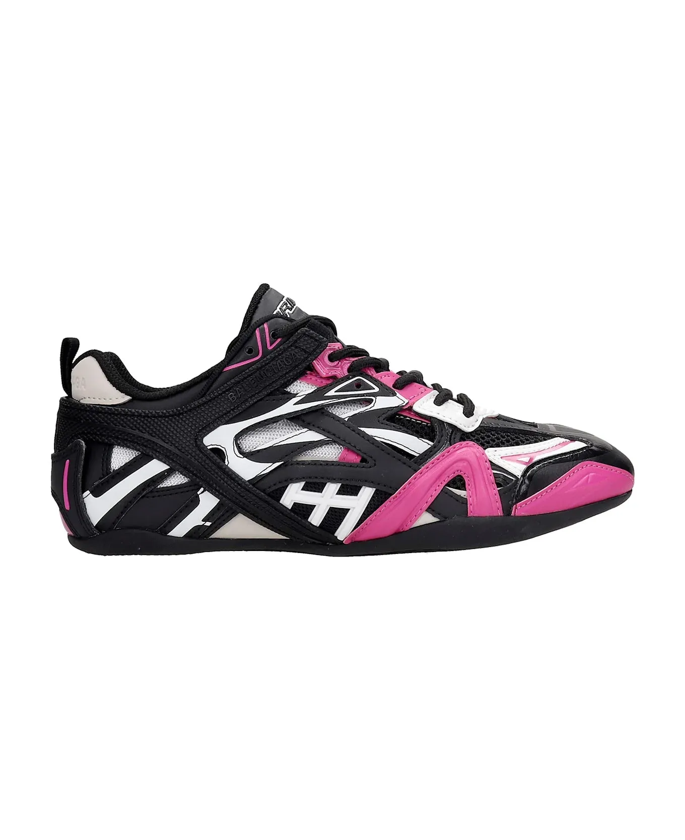 Balenciaga Drive Sneakers 'pink, Black, And White'