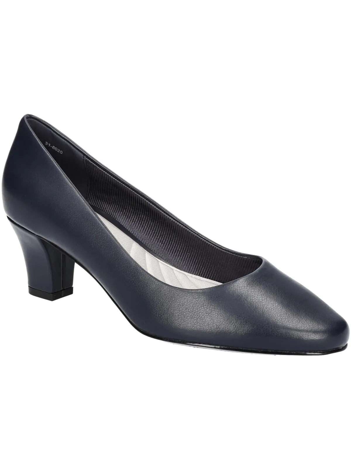 Ballari  Womens Faux Leather Slip On Pumps