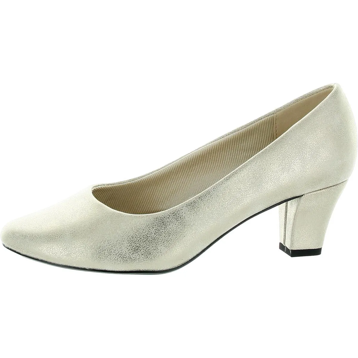 Ballari  Womens Faux Leather Slip On Pumps