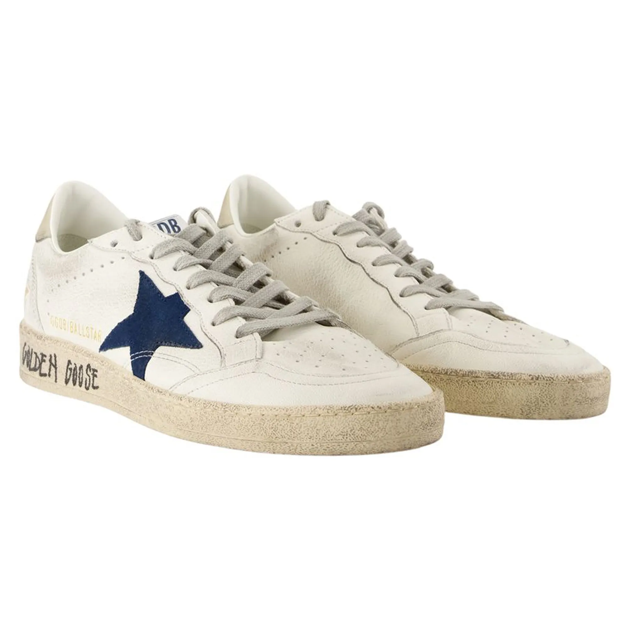 Ballstar Sneakers - Golden Goose Deluxe Brand - Leather - White