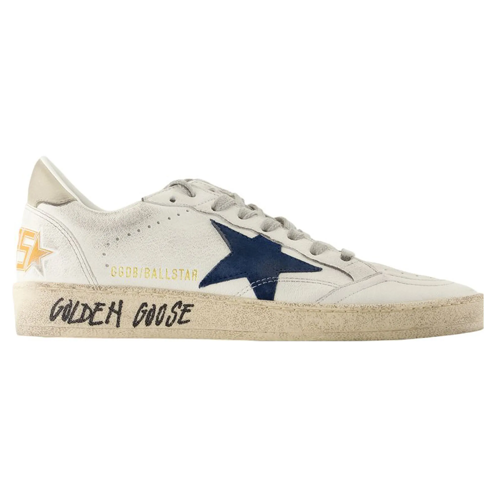 Ballstar Sneakers - Golden Goose Deluxe Brand - Leather - White