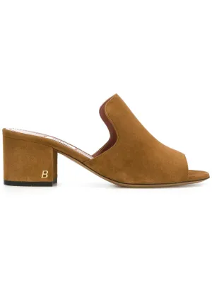Bally Janisse Women's 6221095 Cowboy Kid Suede Sandals