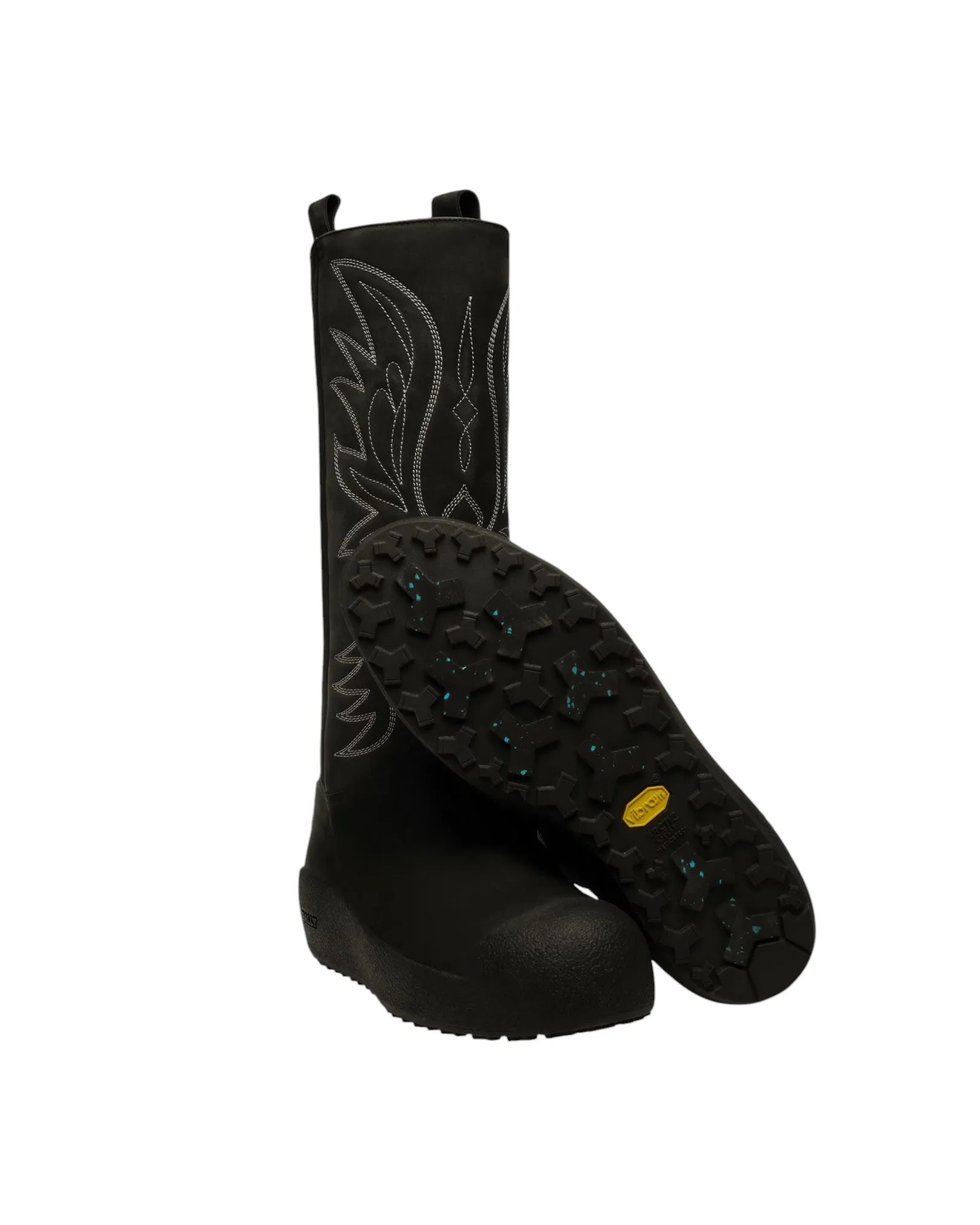Bally Montana 6302966 Women's Black Leather Knee-High Boots