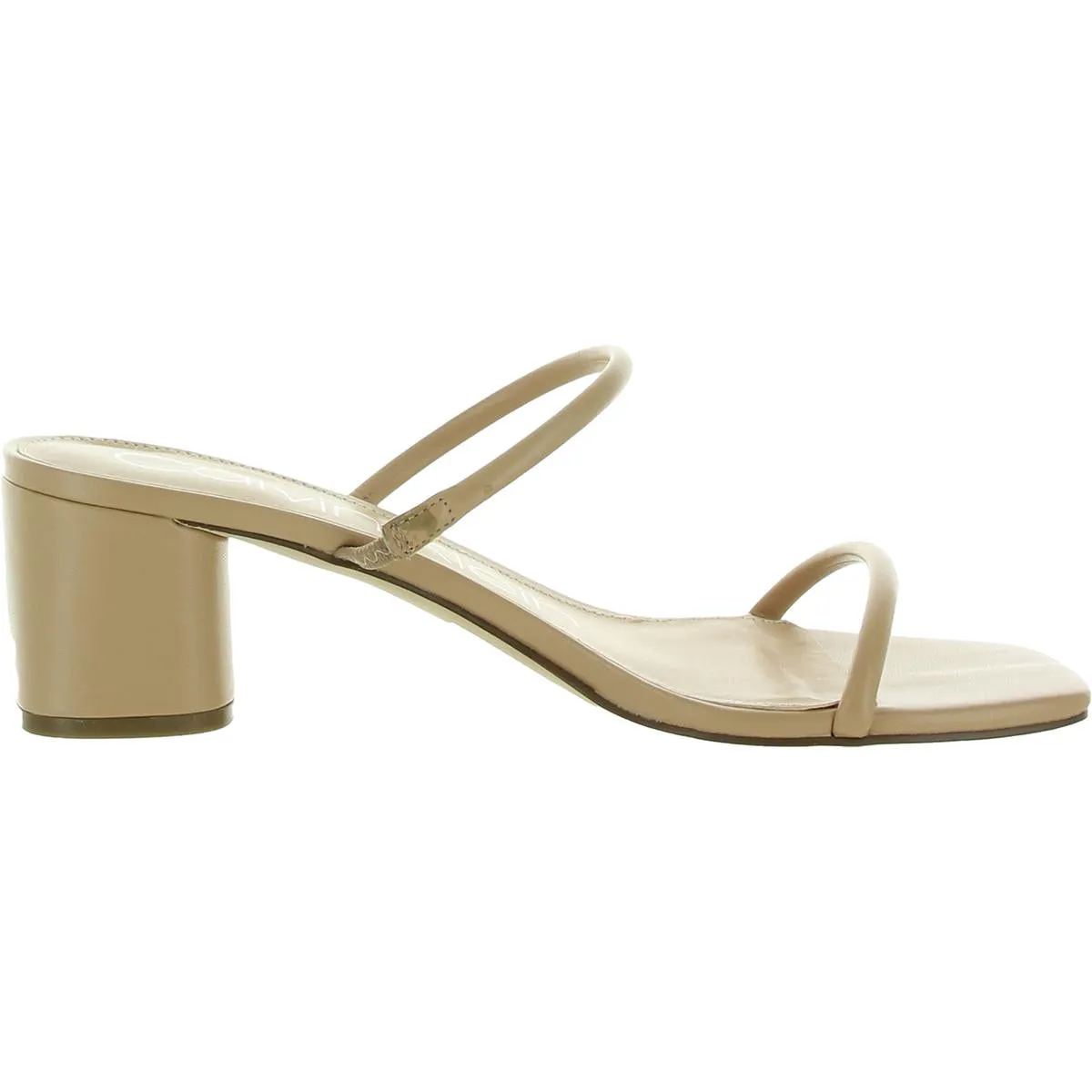 Beccy Womens Manmade Material Slip On Heels