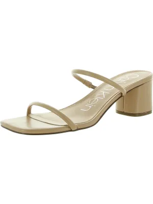 Beccy Womens Manmade Material Slip On Heels