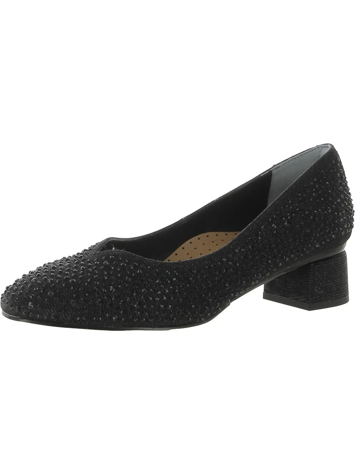 Bielle Womens Embellished Slip On Pumps