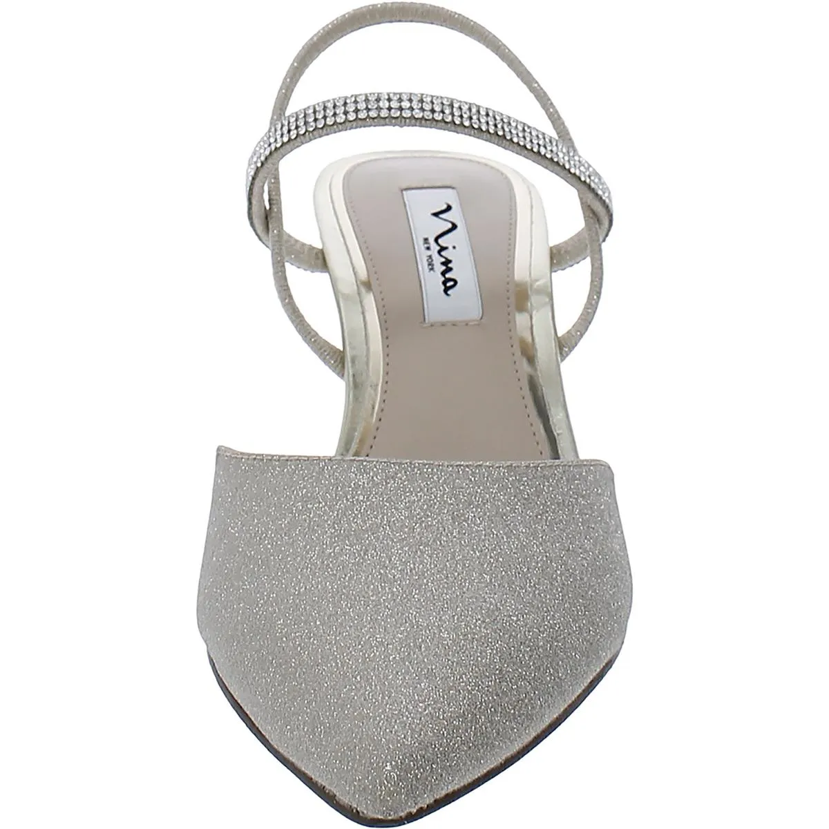 BILLIE Womens Pointed Toe Comfy Kitten Heels