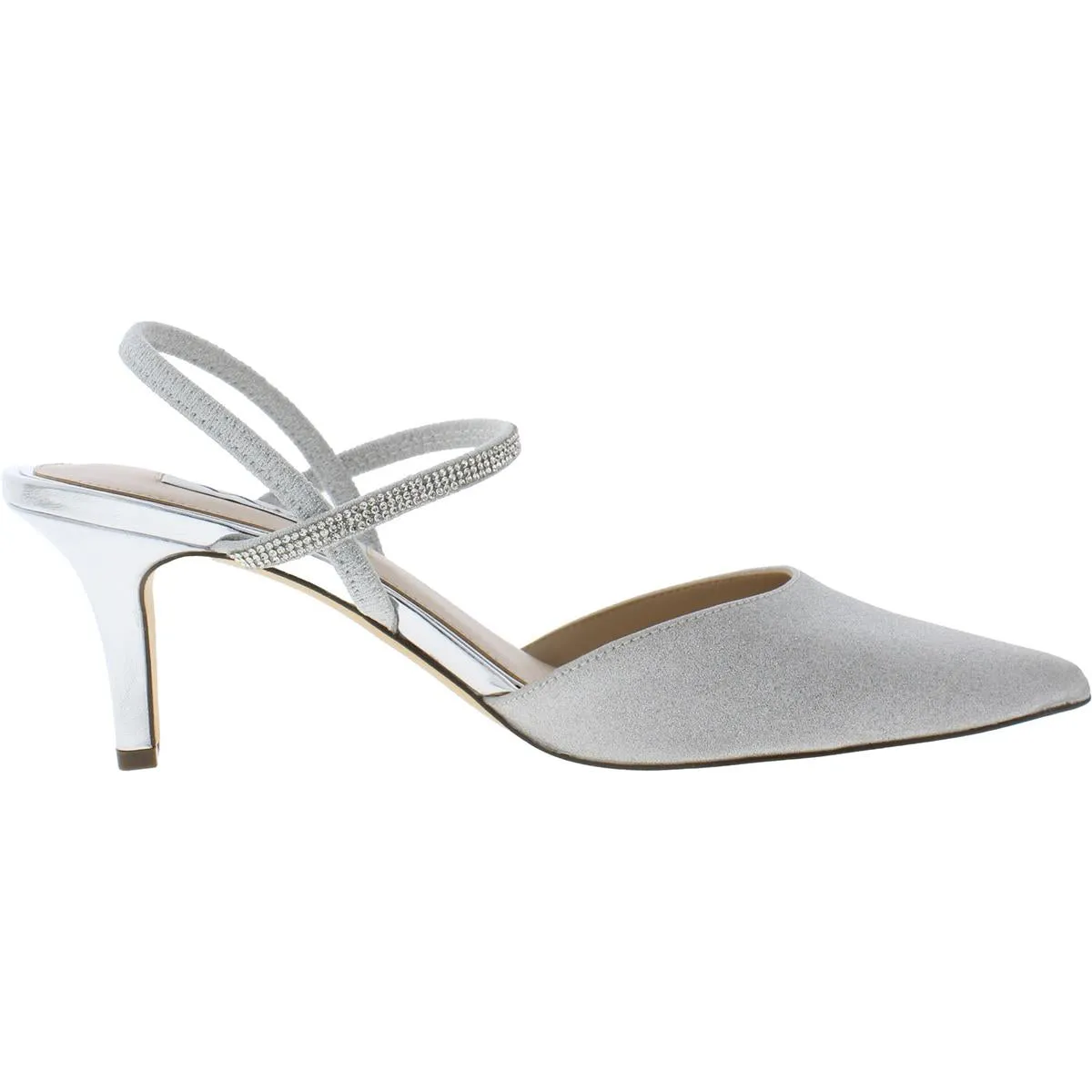 BILLIE Womens Pointed Toe Comfy Kitten Heels