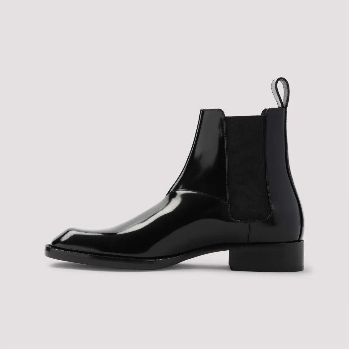 Black Polished Vadim Chelsea Boots
