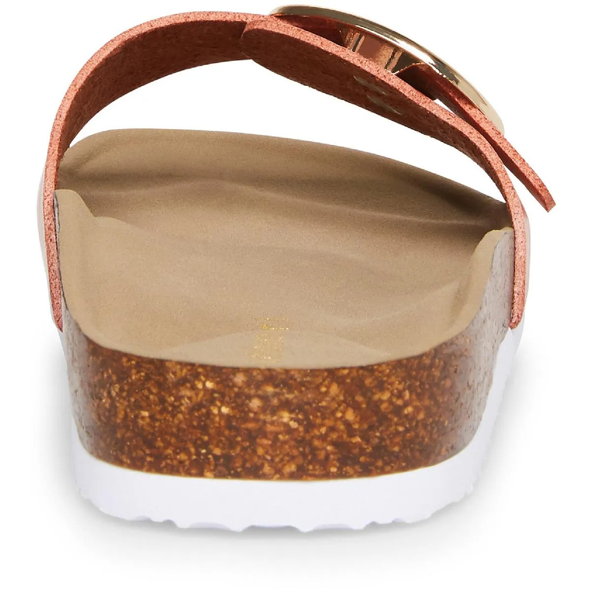 Blinkk Womens Faux Leather Platform Slide Sandals
