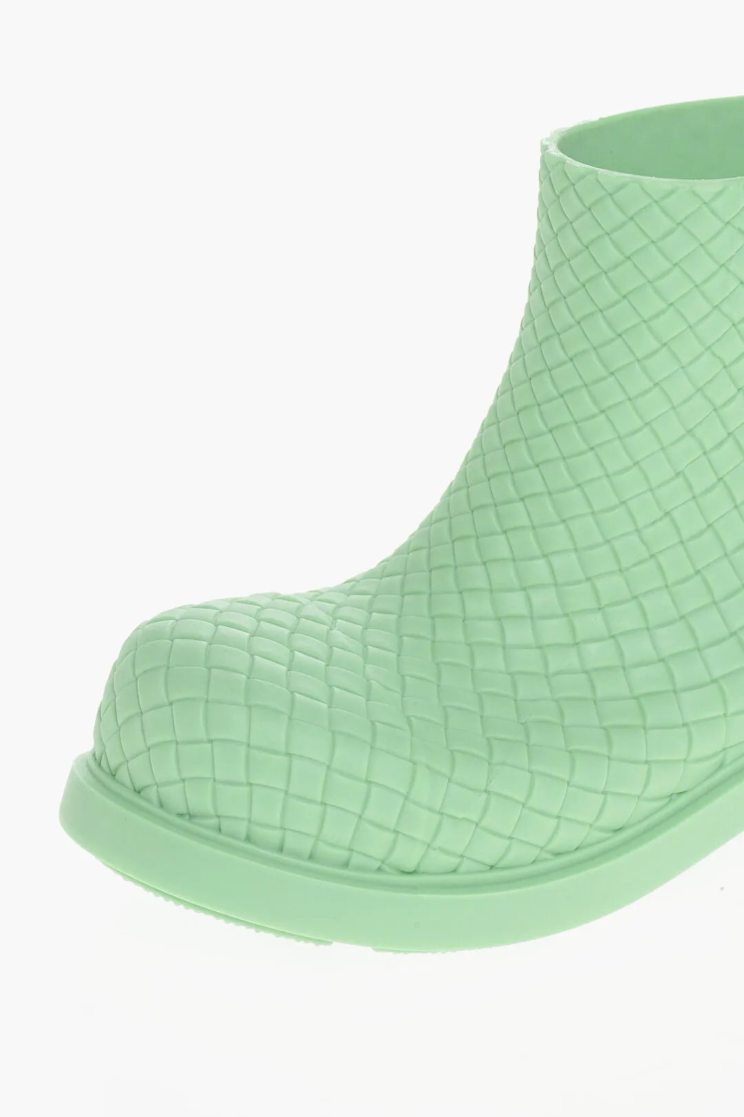 Bottega Veneta Braided Rubber Boots