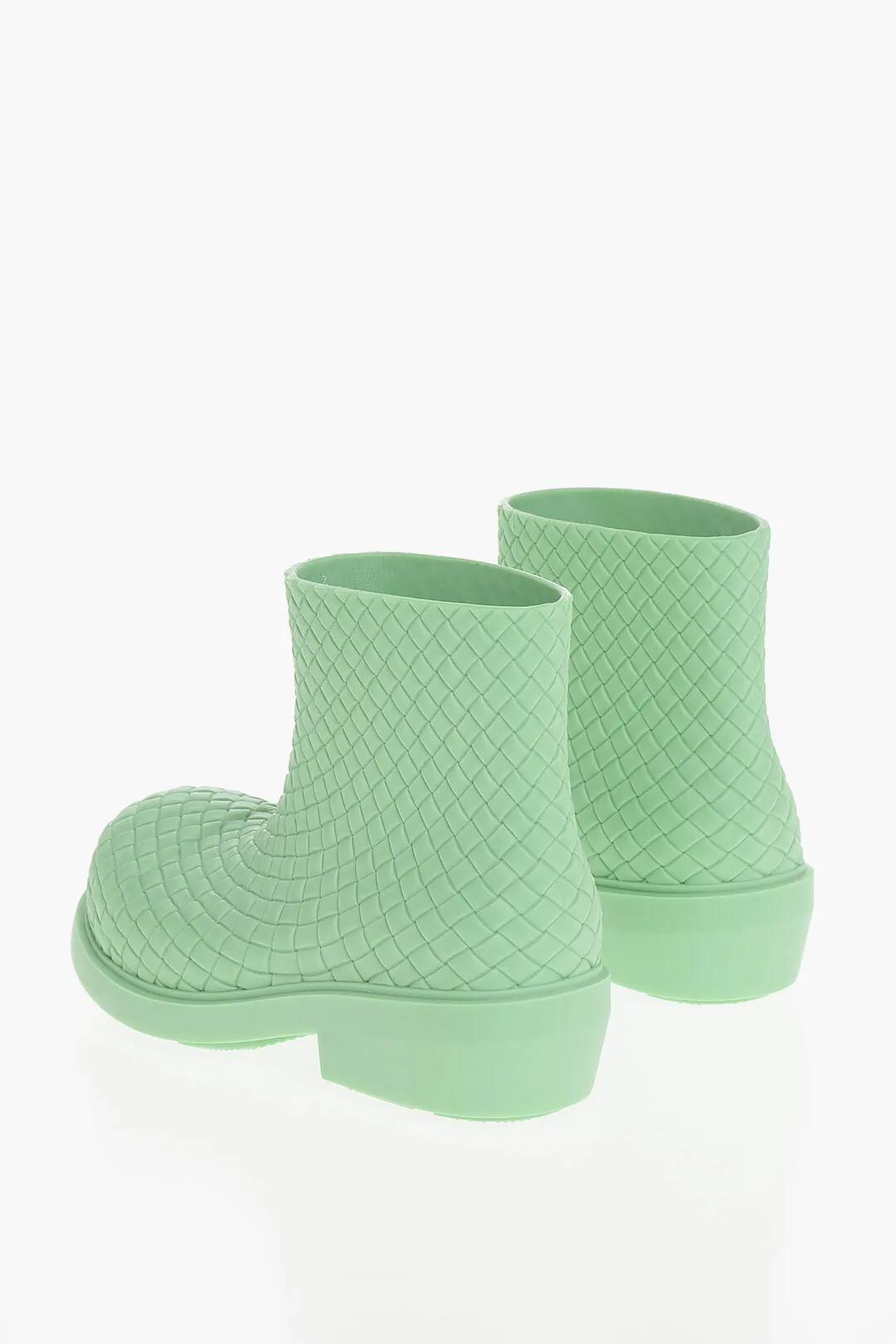 Bottega Veneta Braided Rubber Boots
