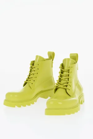 Bottega Veneta Rubber Stride Combat Boots