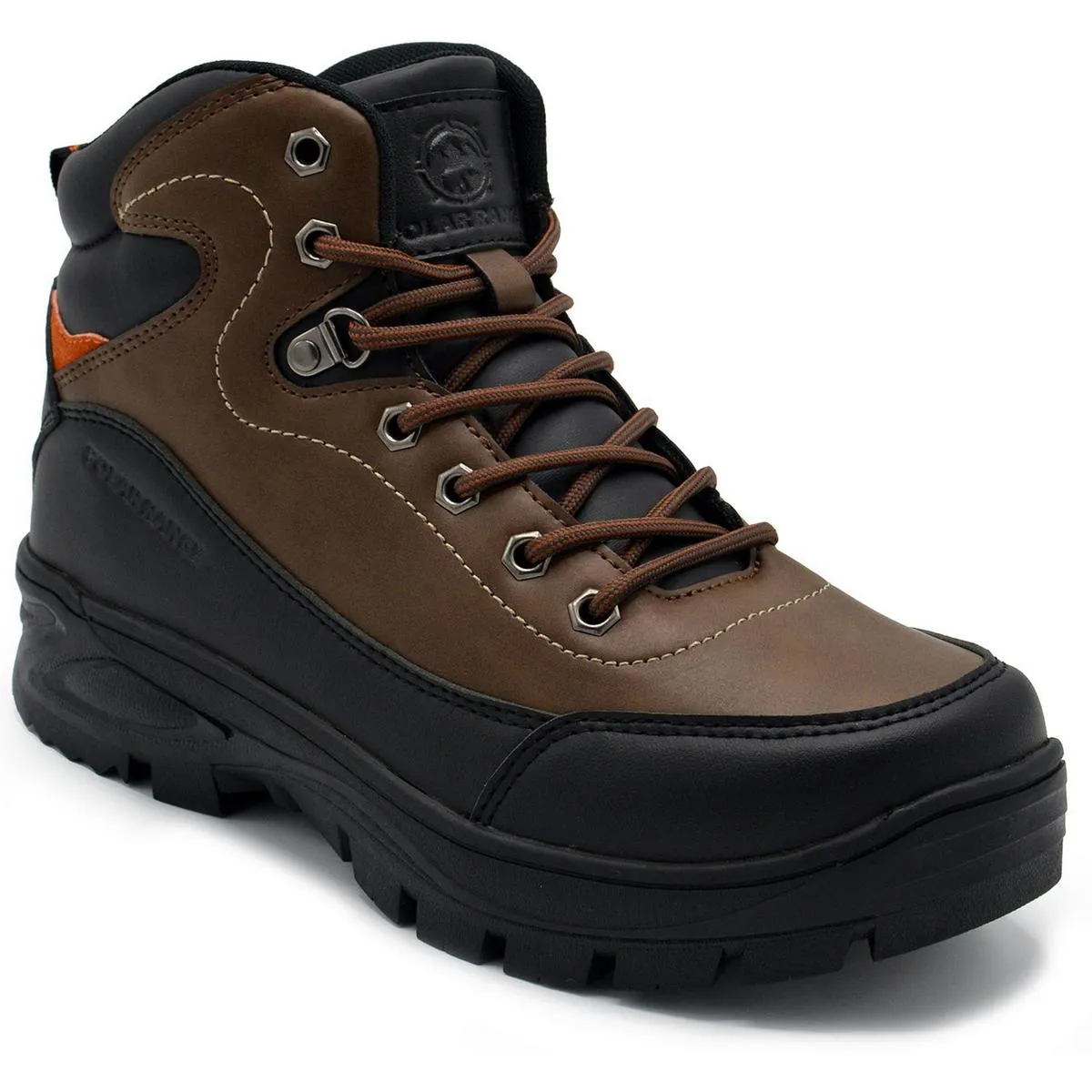 Brenton01 Mens Solid Manmade Work & Safety Boots