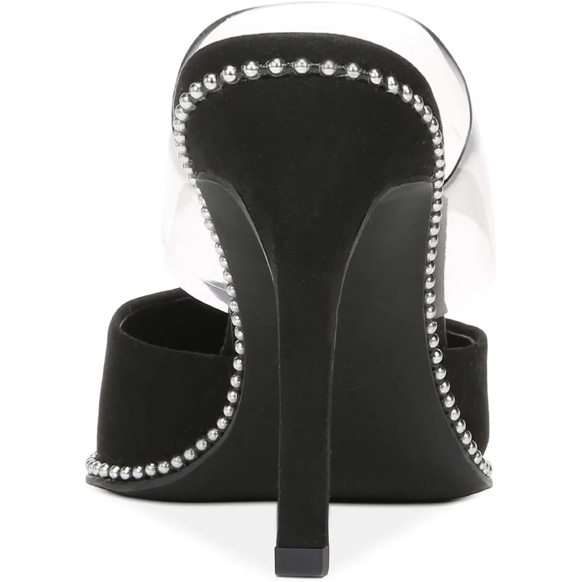 Brielle Womens Faux Leather Slip On Slide