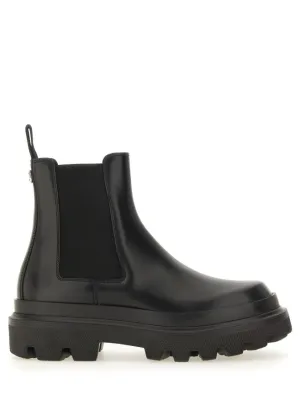 Brushed Leather Boot
