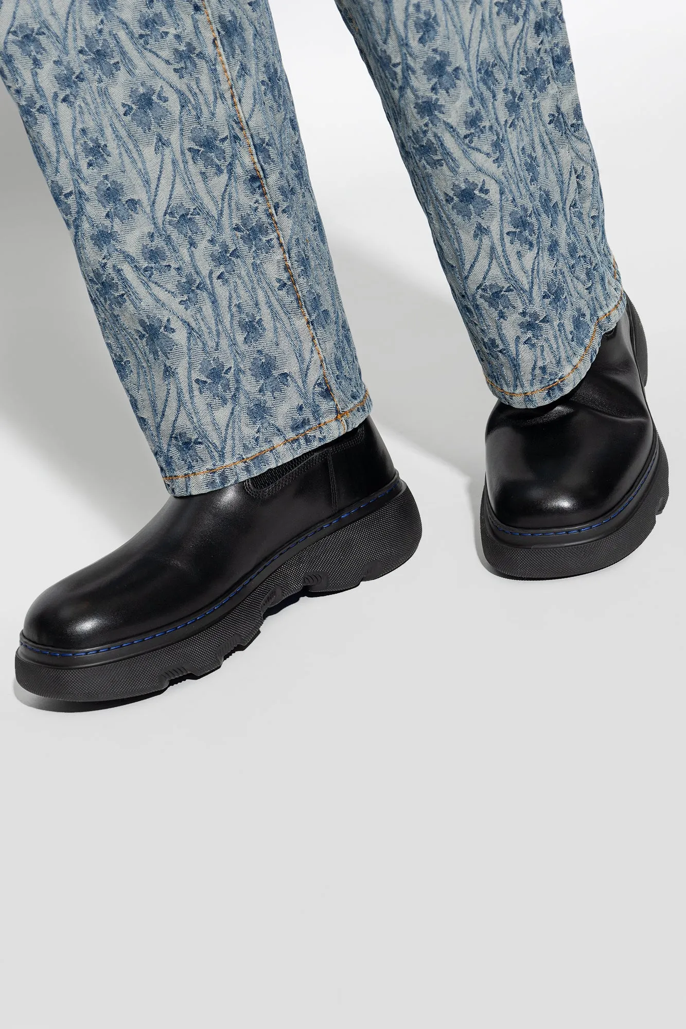 Burberry Creeper Chelsea Boots