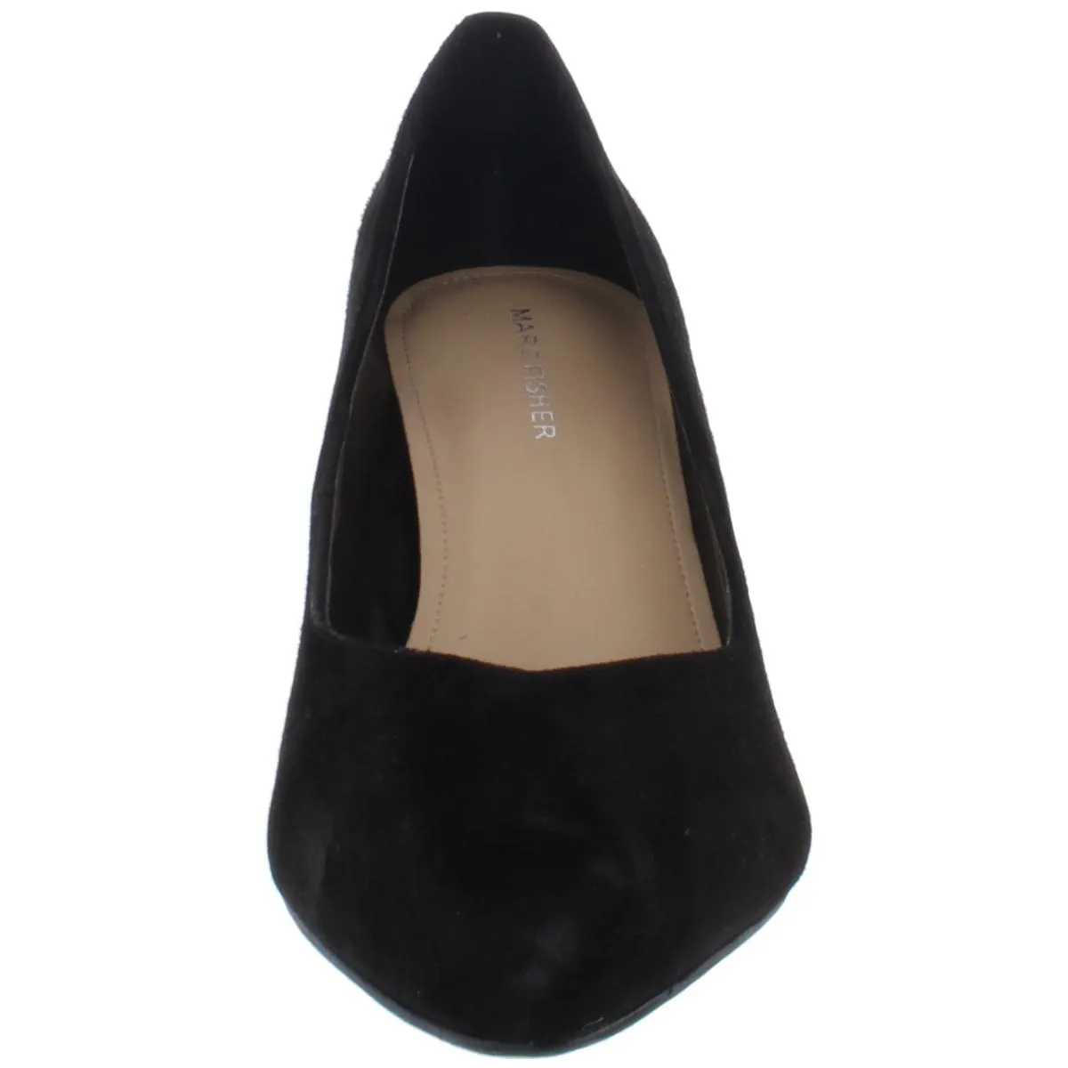 Caitlin Womens Suede Pointed Toe Pumps