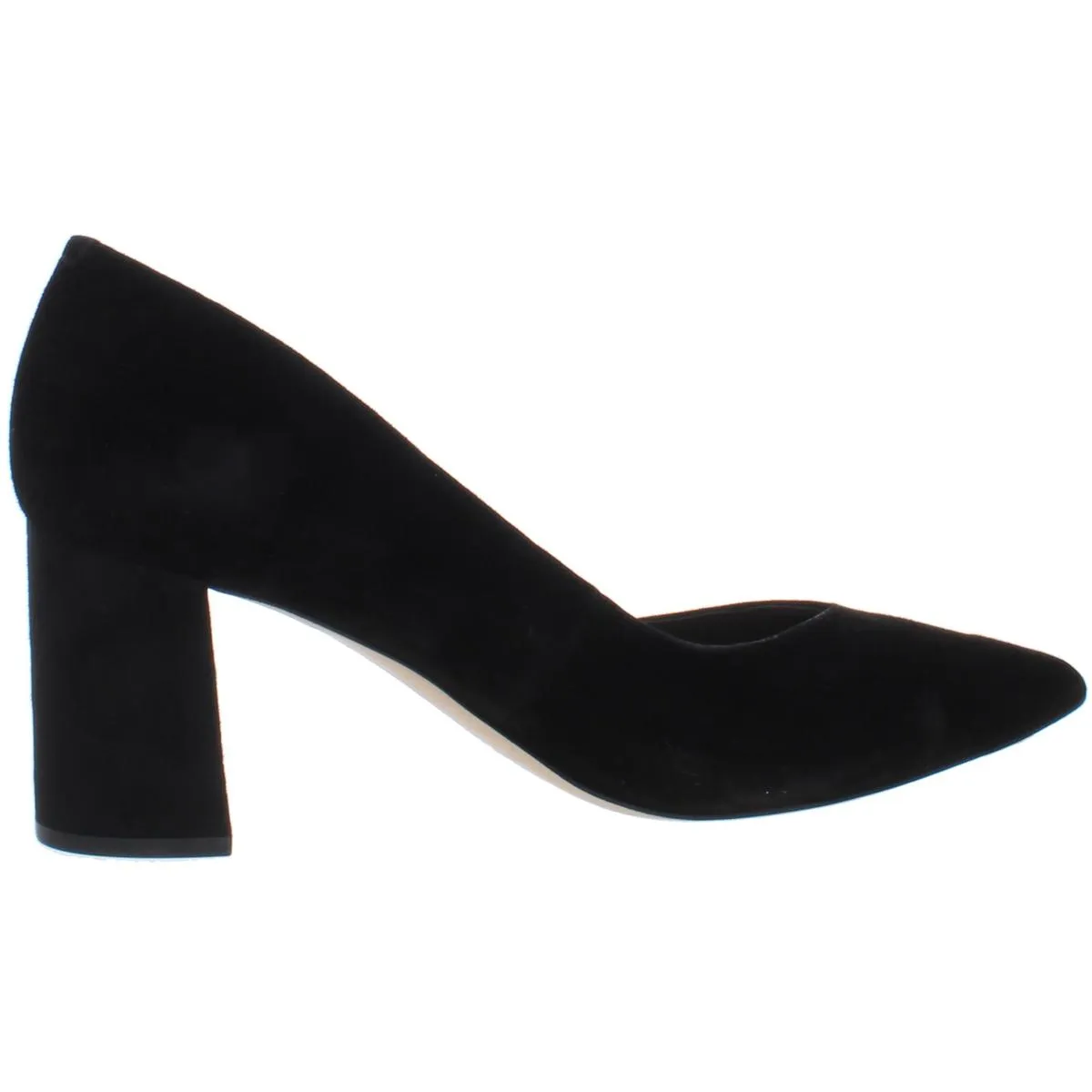 Caitlin Womens Suede Pointed Toe Pumps