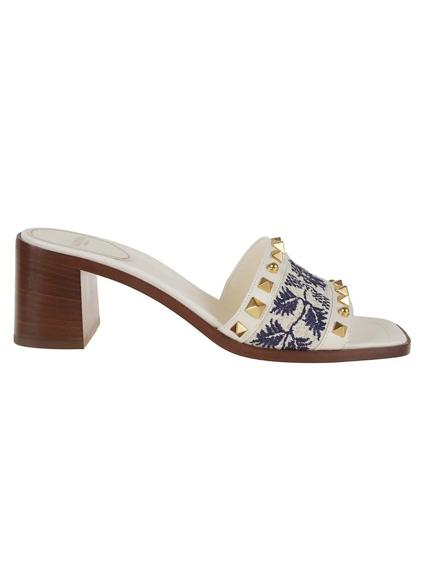Calfskin Slide Sandals